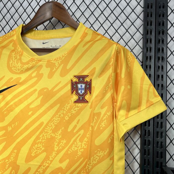Mens Portugal 2024/25 Goalkeeper Jersey 2