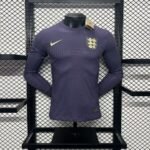 Mens England 2024/25 Away Long Sleeve Jersey Player Version