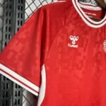 Mens Denmark 2024/25 Home Jersey 4