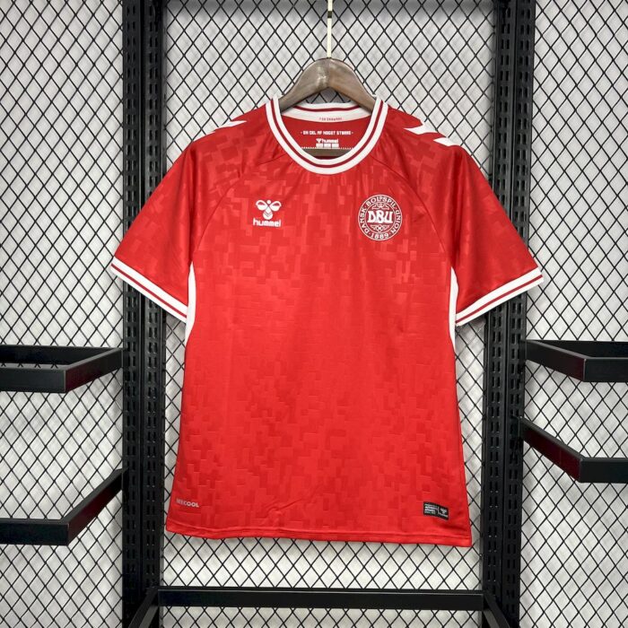 Mens Denmark 2024/25 Home Jersey 2