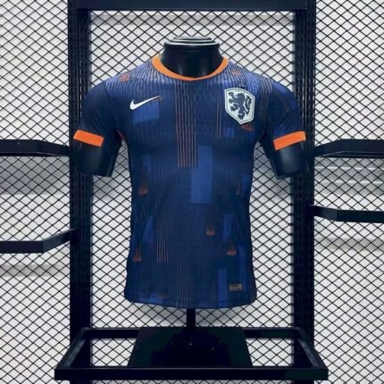 Mens Netherlands 2024/25 Away Jersey Player Version 2