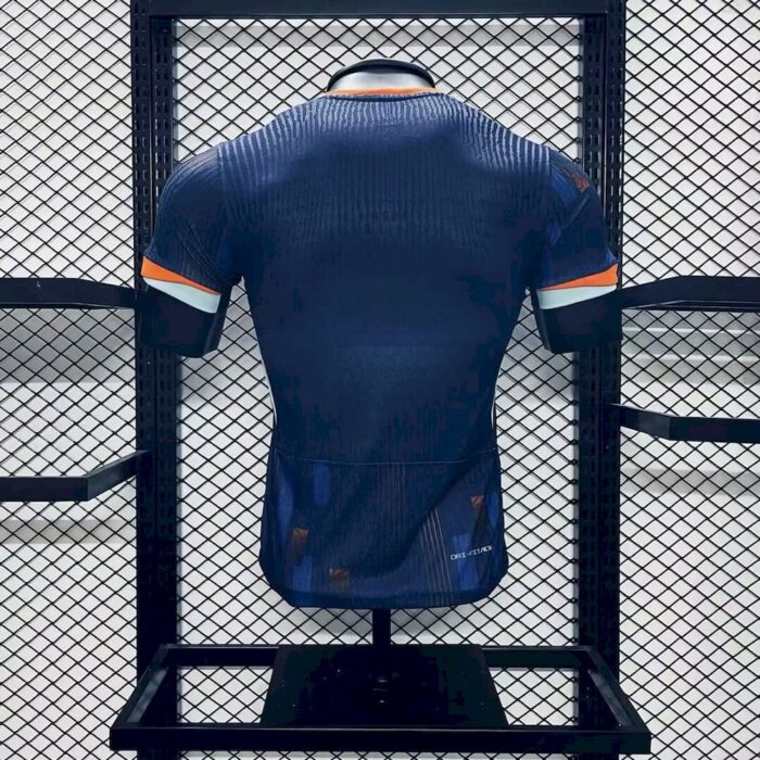 Mens Netherlands 2024/25 Away Jersey Player Version 1