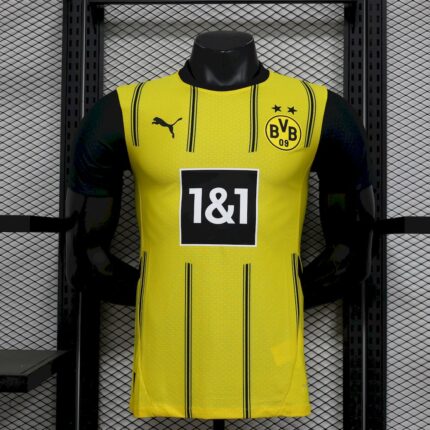 Mens Borussia Dortmund 2023/24 Home Jersey Player Version 2
