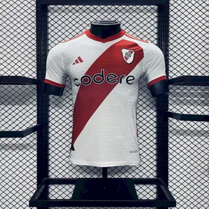Mens River Plate 2024/25 Home Jersey Player Version 3