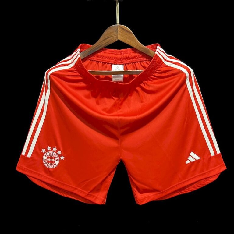 Mens Bayern Munich 2023/24 Home Shorts 4