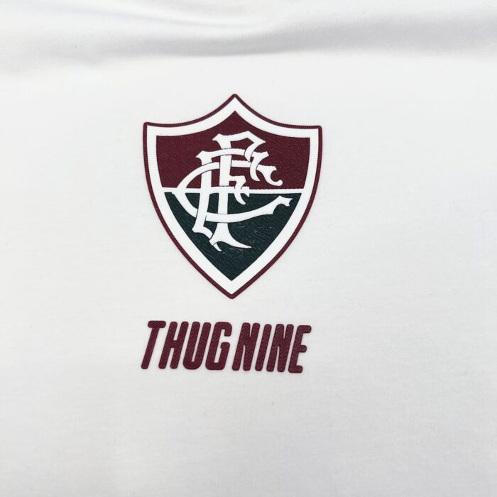 Mens Fluminense 2023/24 Camisa Thug Nine / FFC RETRO 01 6