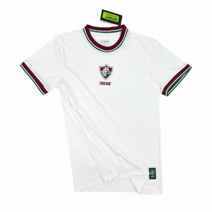 Mens Fluminense 2023/24 Camisa Thug Nine / FFC RETRO 01 4