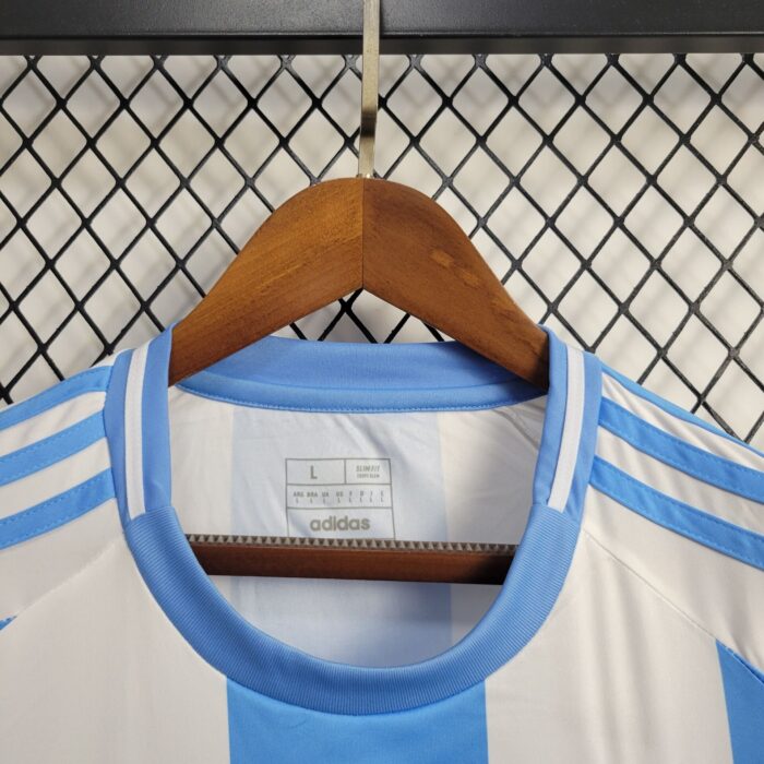 Mens Argentina 2024/25 Home Long Sleeve Jersey 5