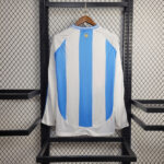 Mens Argentina 2024/25 Home Long Sleeve Jersey 1