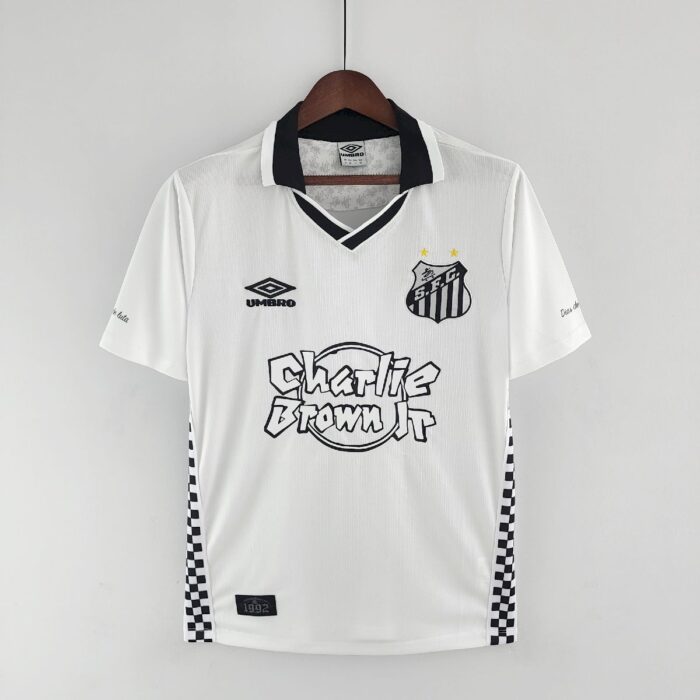 Mens Santos 2022/23 White Jersey 6