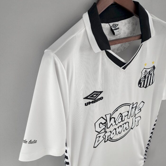 Mens Santos 2022/23 White Jersey 7