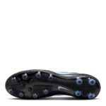 Nike Tiempo Ligera Artificial Ground Football Boots – Black/Blue - Image 3
