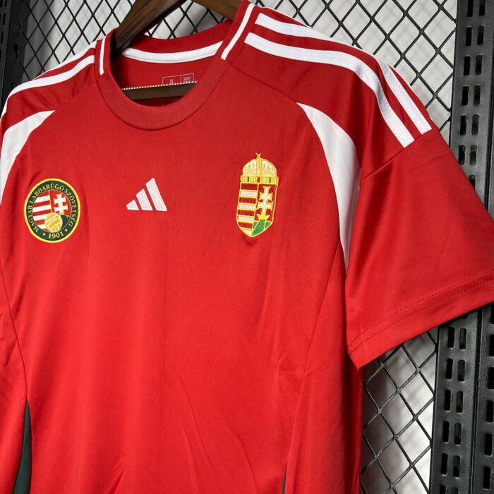 Mens Hungary 2024/25 Home Jersey 3