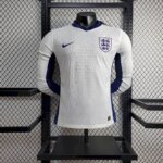 Mens England 2024/25 Home Long Sleeve Jersey Player Version 9