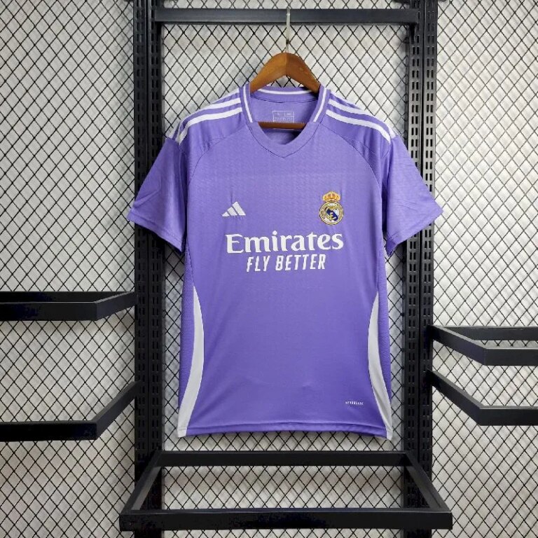 Mens Real Madrid 2024/25 Purple Jersey 1