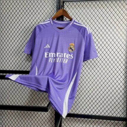 Mens Real Madrid 2024/25 Purple Jersey 7