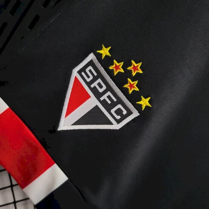 Mens Sao Paulo 2024/25 Home Shorts 3