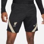 Mens Liverpool 2021/22 Strike Performance Shorts – Black