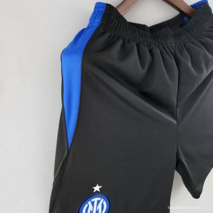 Mens Inter Milan 2022/23 Home Shorts 4