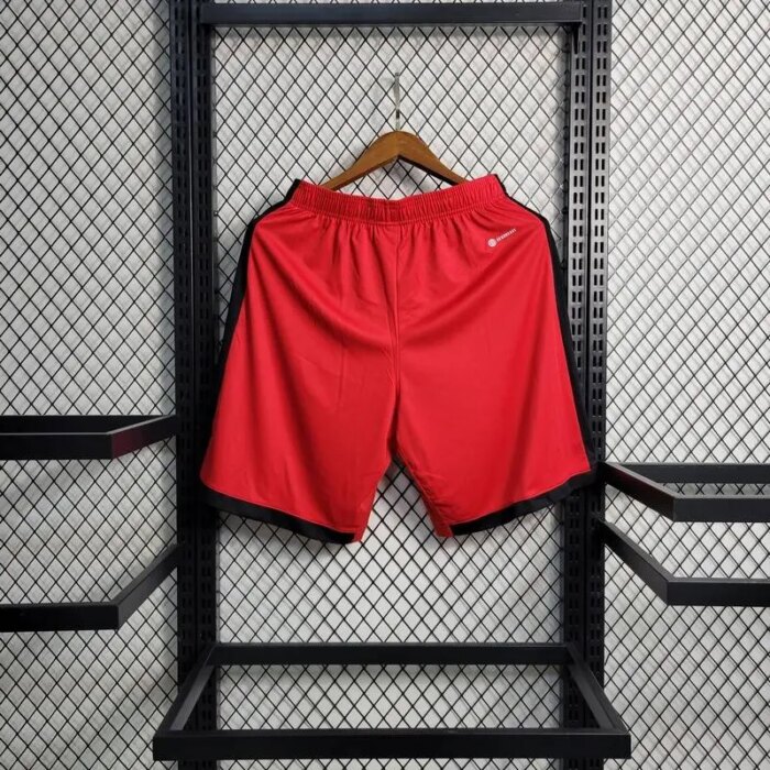 Mens Flamengo 2023/24 Red Shorts 4