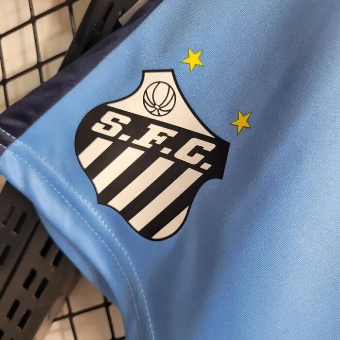 Mens Santos 2023/24 Shorts Blue 4