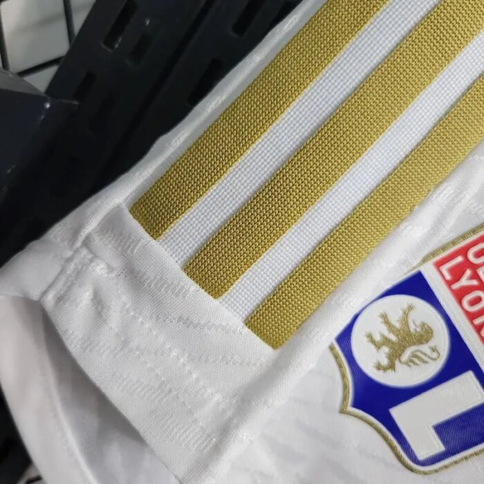 Mens Olympique Lyonnais 2023/24 Home Shorts 8