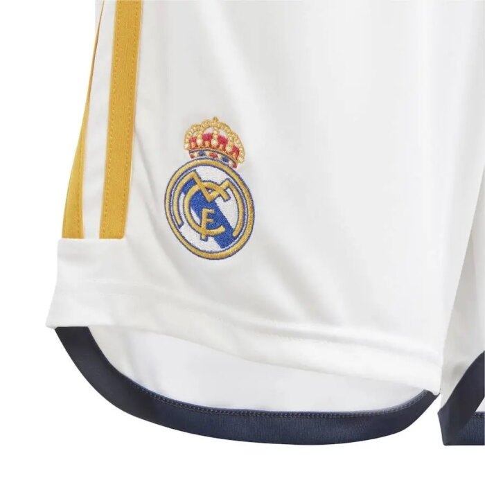 Mens Real Madrid 2023/24 Home Shorts 4