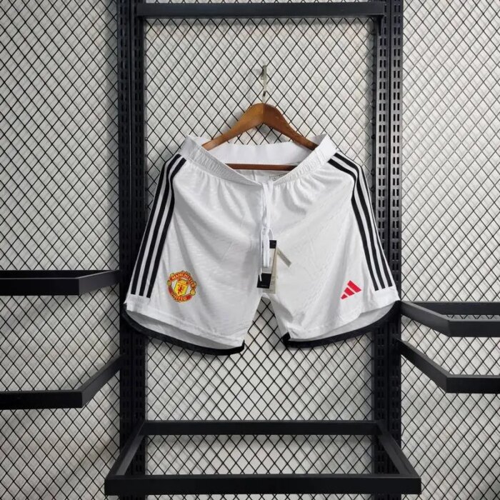 Mens Manchester United 2023/24 Home Shorts – Player Version 7