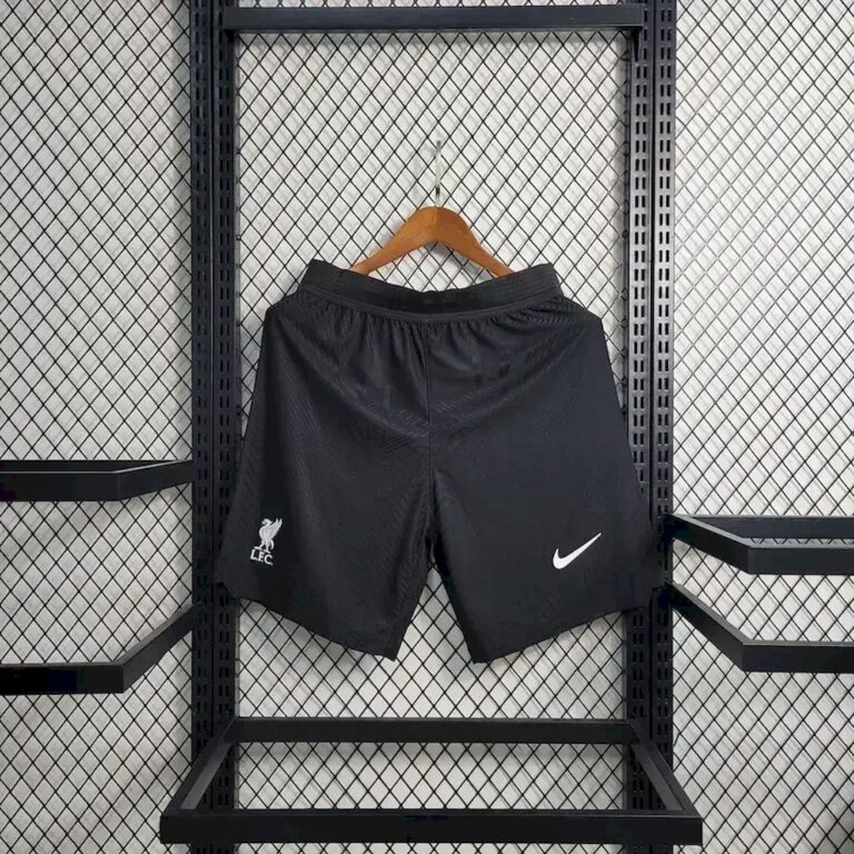 Mens Liverpool 2023/24 Black Shorts – Player Version