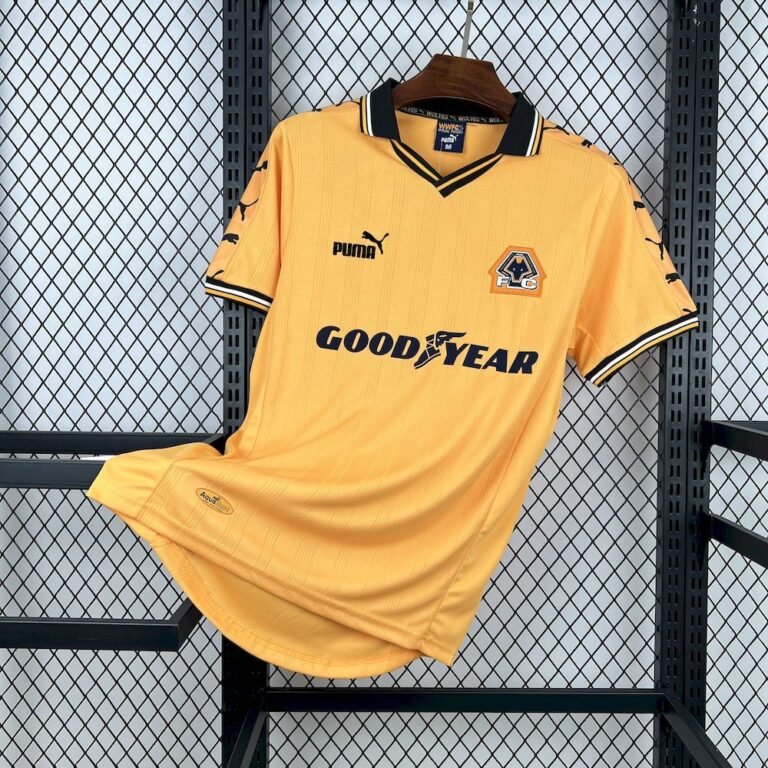 Retro Wolves 1998/99 Home Jersey 7