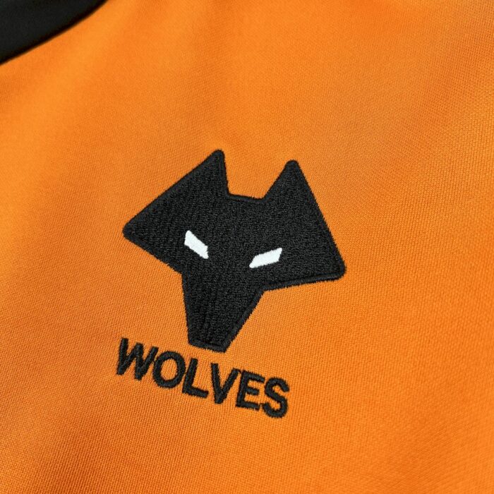 Retro Wolves 1980/81 Home Long Sleeve Jersey 4