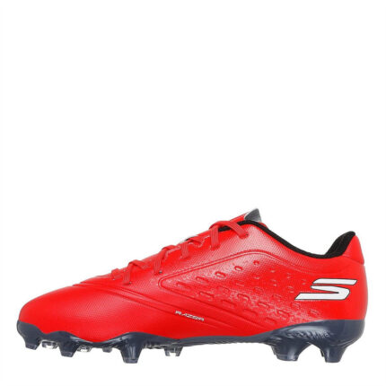 Skechers Razor Junior Firm Ground Football Boots – Red/Black – view 2