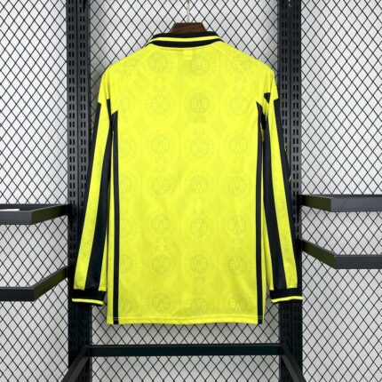 Retro Borussia Dortmund 1996/97 Home Long Sleeves Jersey 1