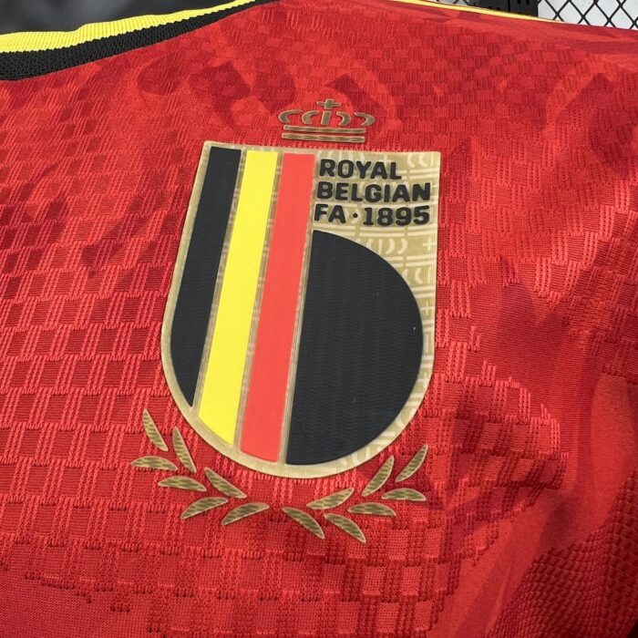 Mens Belgium 2026 World Cup Home Jersey Player Version 10