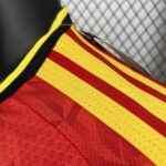 Mens Belgium 2026 World Cup Home Jersey Player Version 9