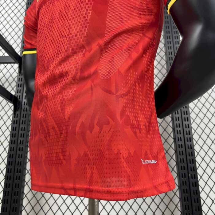 Mens Belgium 2026 World Cup Home Jersey Player Version 4