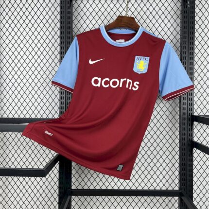 Retro Aston Villa 2009/10 Home Jersey 9
