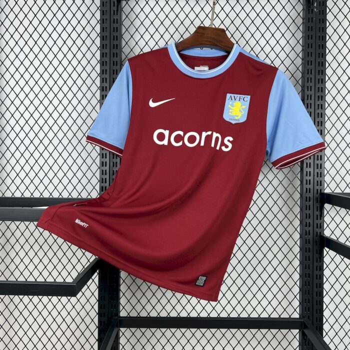 Retro Aston Villa 2009/10 Home Jersey 9