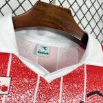 Retro AS Cannes 1991/92 Home Long Sleeves Jersey 7