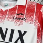 Retro AS Cannes 1991/92 Home Long Sleeves Jersey 5