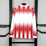 Retro AS Cannes 1991/92 Home Long Sleeves Jersey 1