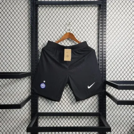 Mens Inter Milan 2023/24 Black Shorts – Player Version 4