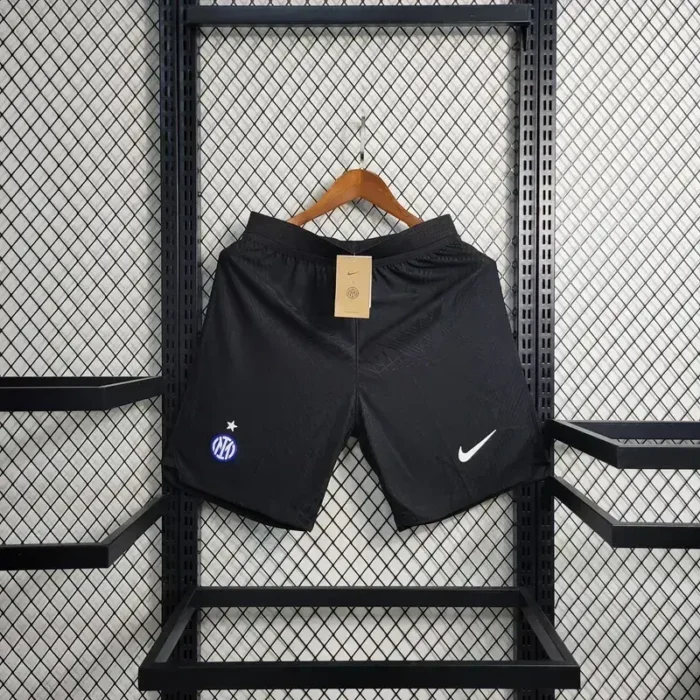 Mens Inter Milan 2023/24 Black Shorts – Player Version 4