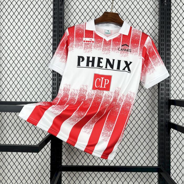 Retro AS Cannes 1991/92 Home Jersey 8