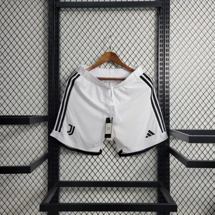 Mens Juventus 2023/24 White Shorts – Player Version 3