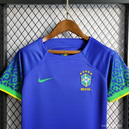 Kids Brazil 2022 Away Kit 1