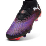 Puma Future 8 Firm Ground Football Boots – Black/Purple – view 6