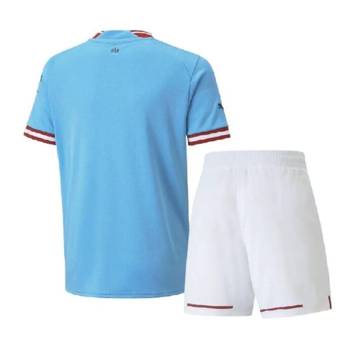 Kids Manchester City 2022/23 Home Kit 1
