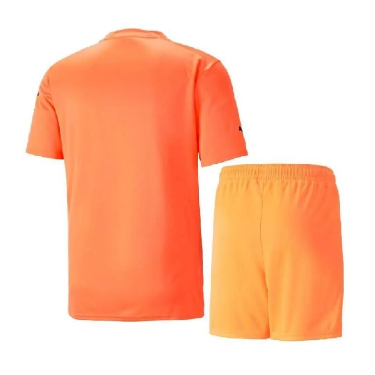Kids Manchester City 2022/23 Goalkeeper Kit 1