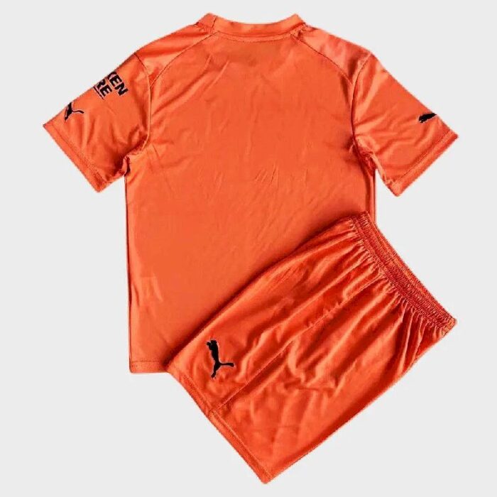 Kids Manchester City 2022/23 Goalkeeper Kit 3
